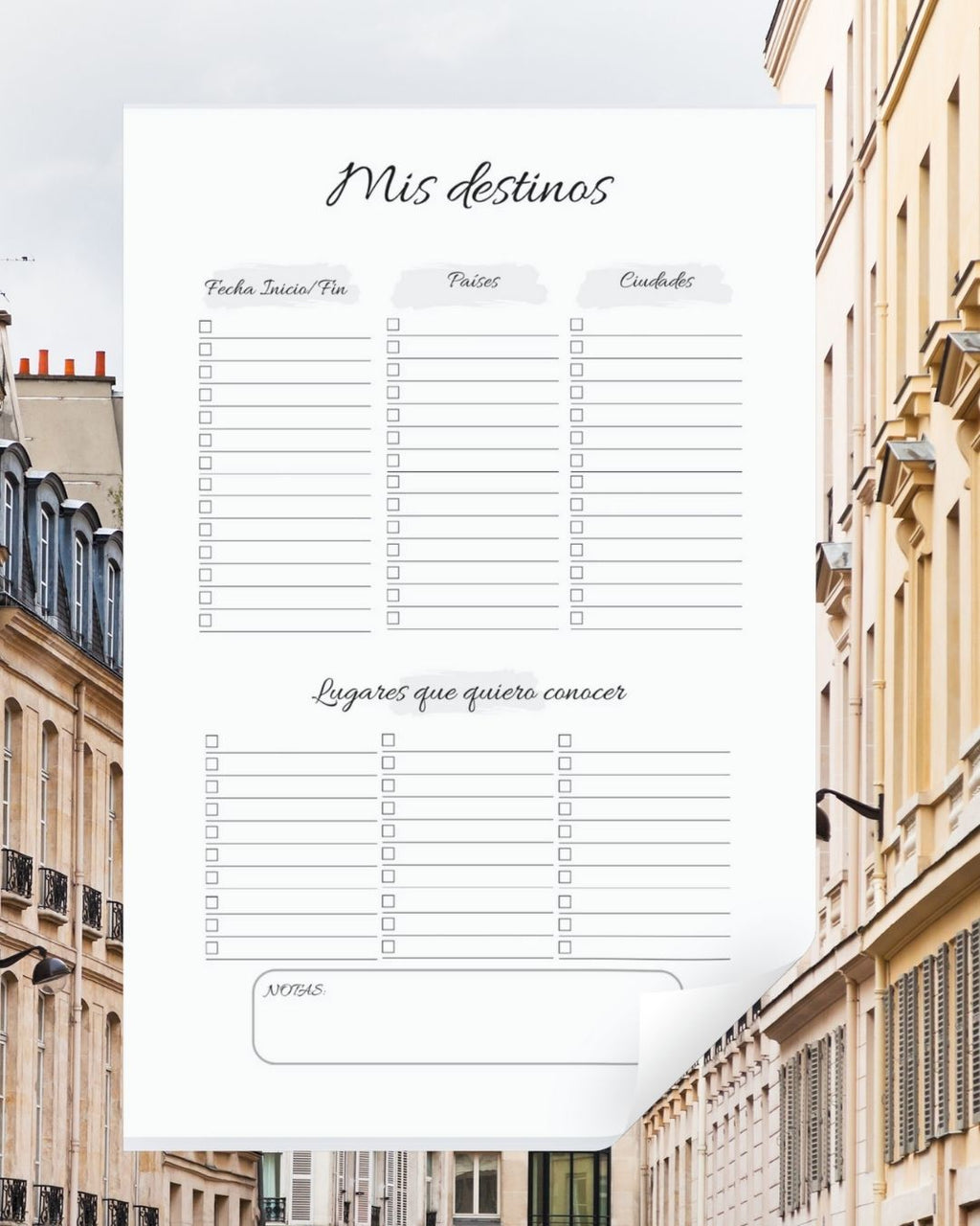Diario de viajes
