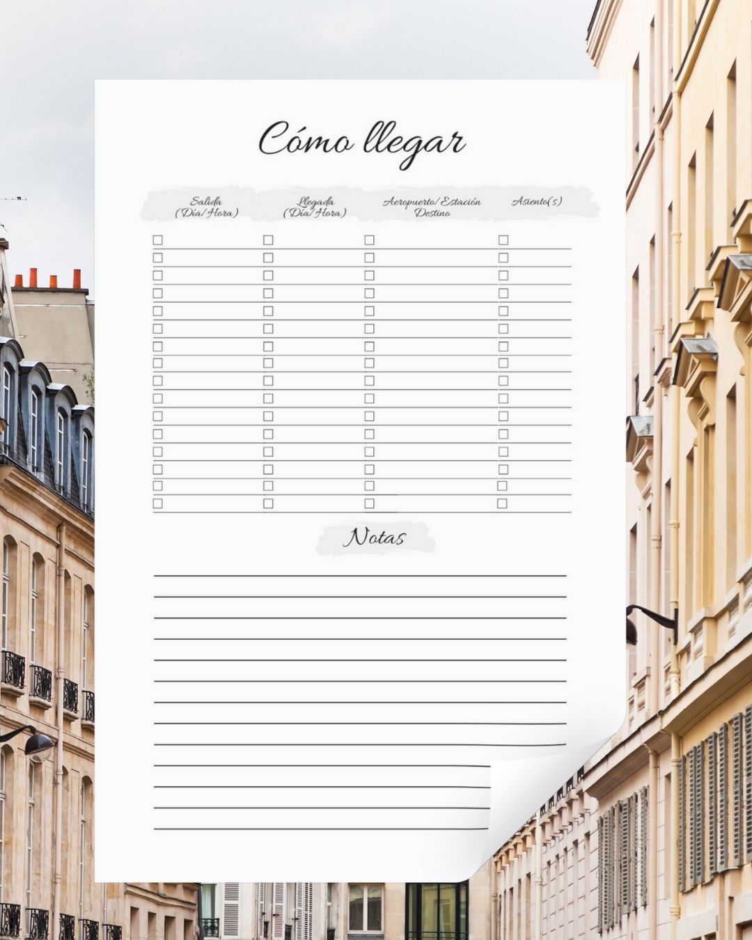 Diario de viajes