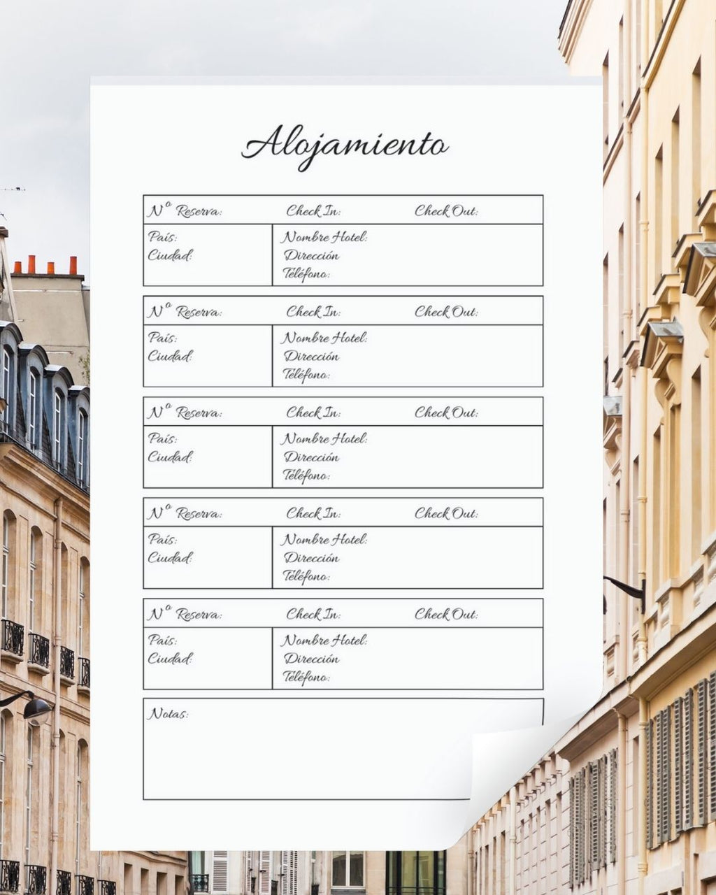 Diario de viajes