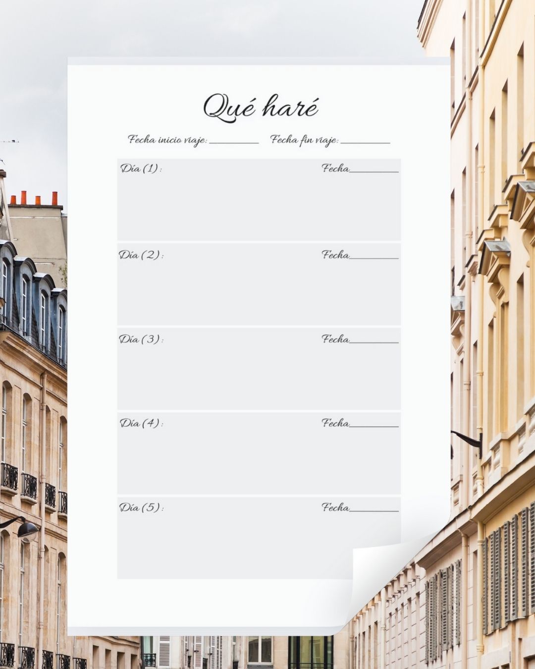 Diario de viajes
